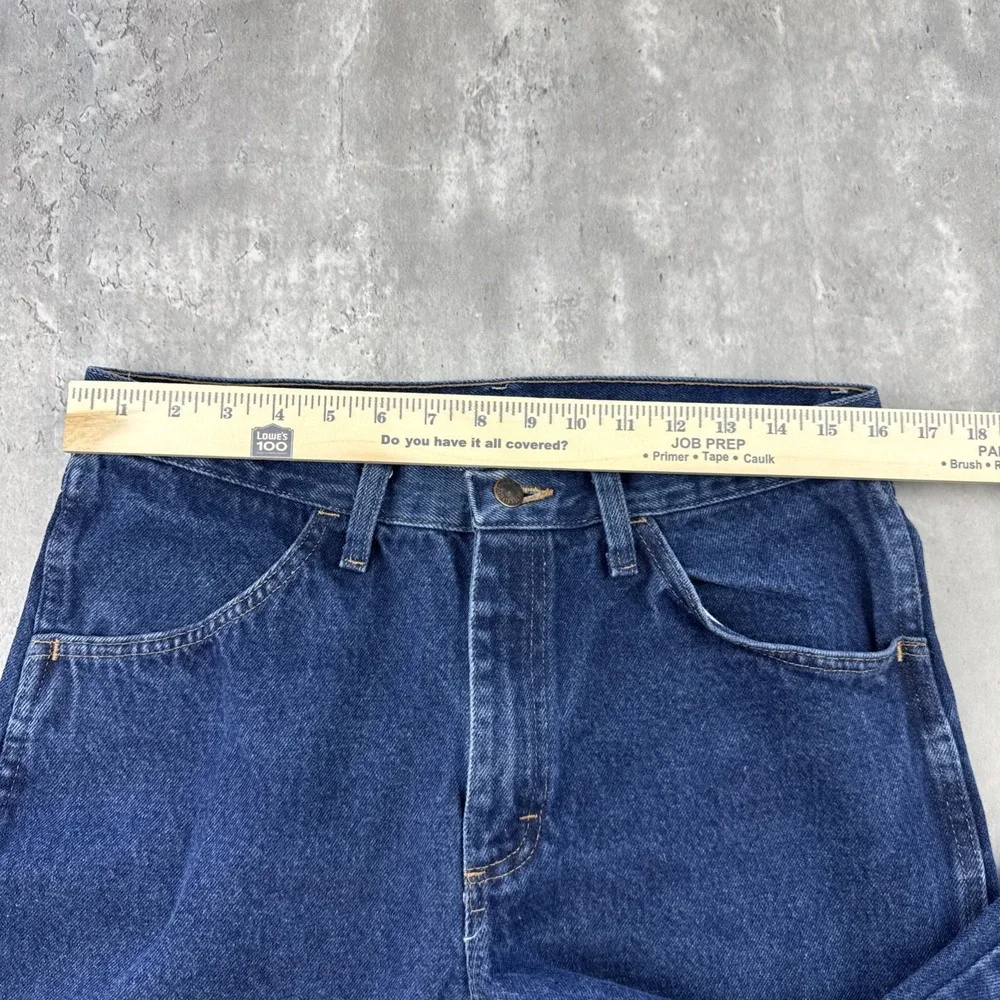 Rustler Jeans‎ Men's 32x30 Extra Heavyweight Straight Leg Work Pants Blue Cotton
